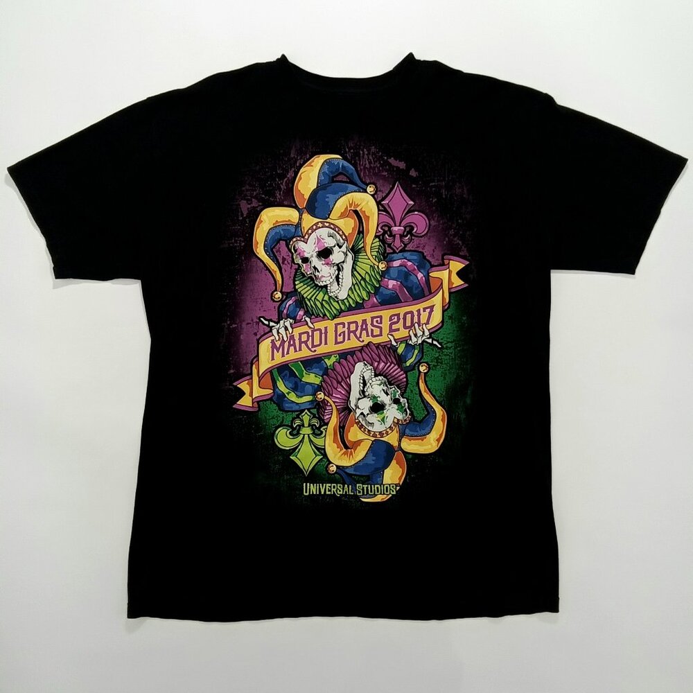 Universal Studios Mardi Gras 2017 T Shirt Size:XL